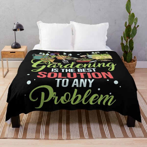Item preview, Funny Gardening Lover Gift - Best Solution To Any Problem - Gardener designed and sold by kntranhoang.