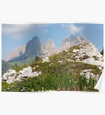 landscape rocky mountain Poster