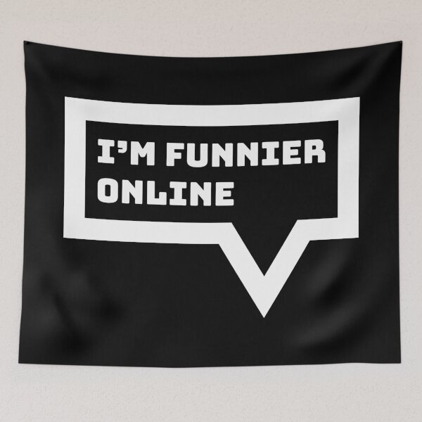 Item preview, I'm Funnier Online designed and sold by Creatively Torn.