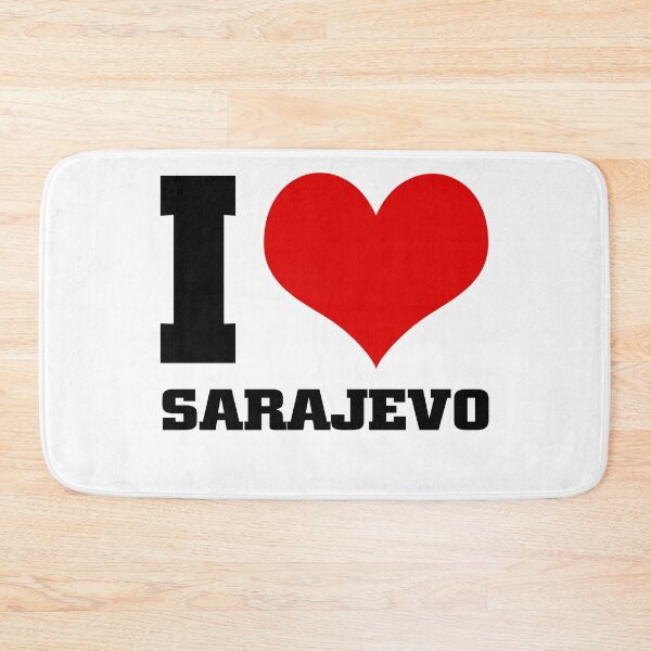Item preview, I love SARAJEVO designed and sold by Thestarrysky.