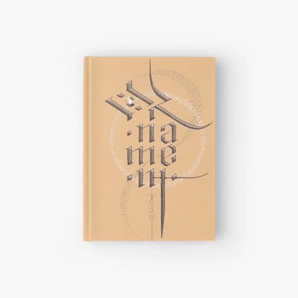 Ornament calligraphy Hardcover Journal