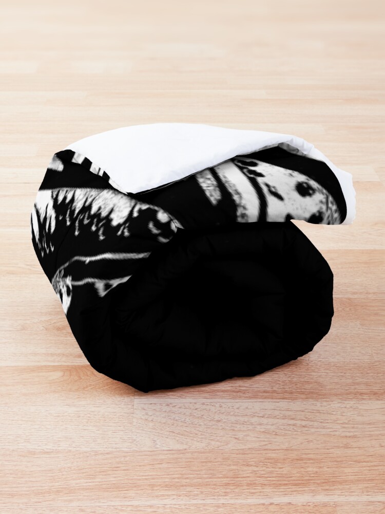 Alternate view of Copy of The Great Wave Off Kanagawa-White Comforter