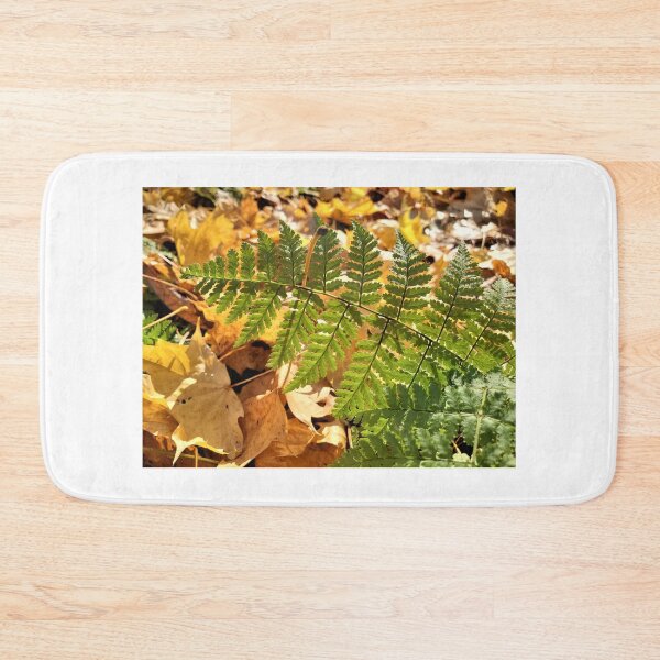 Item preview, Fern and Yellow Maple Leaves designed and sold by SusanSeamaiden.