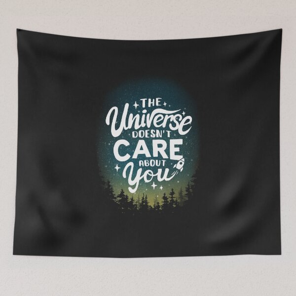 Item preview, The Universe Motivational - Sarcastic Quote designed and sold by BlancaVidal.