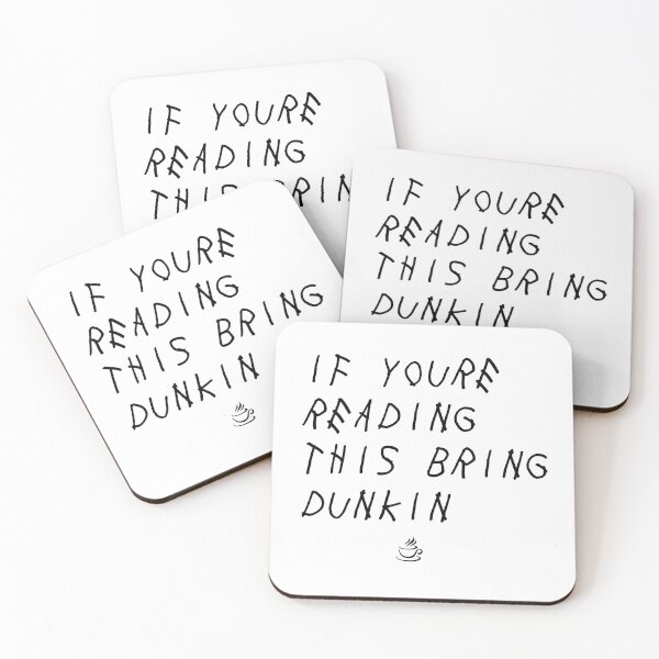 Item preview, If You're Reading This Bring Dunkin designed and sold by marissathemaine.