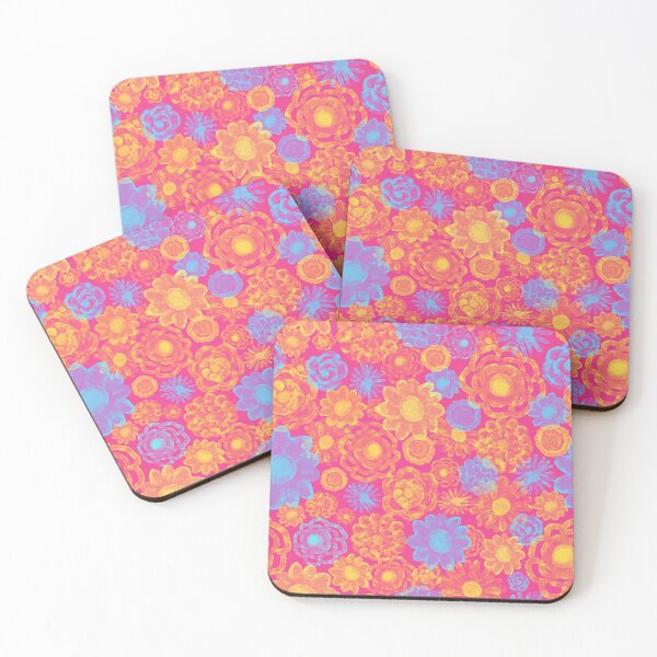 Item preview, Vivid Watercolor Flower Blossoms Pattern designed and sold by awiec.