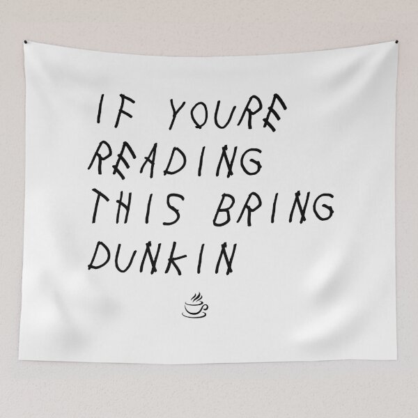 Item preview, If You're Reading This Bring Dunkin designed and sold by marissathemaine.