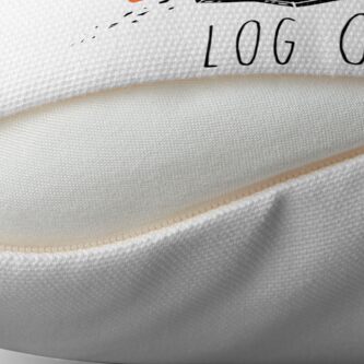 Alternate view of Log Off Floor Pillow