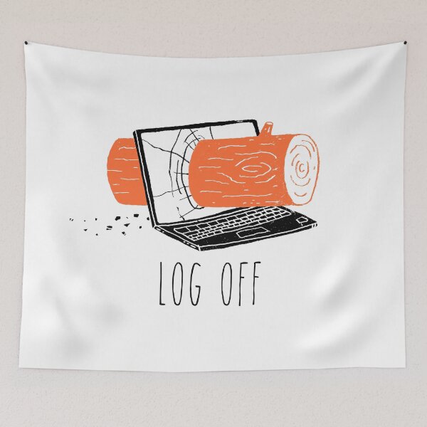 Item preview, Log Off designed and sold by DinoMike.