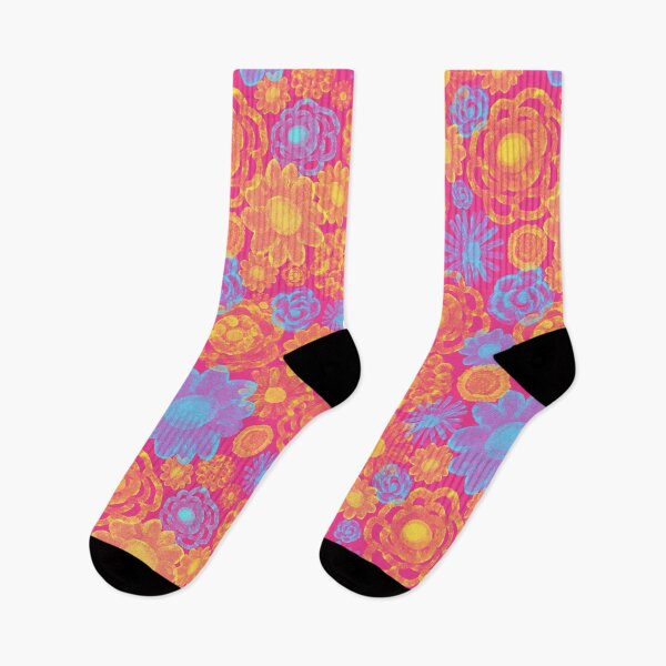 Item preview, Vivid Watercolor Flower Blossoms Pattern designed and sold by awiec.