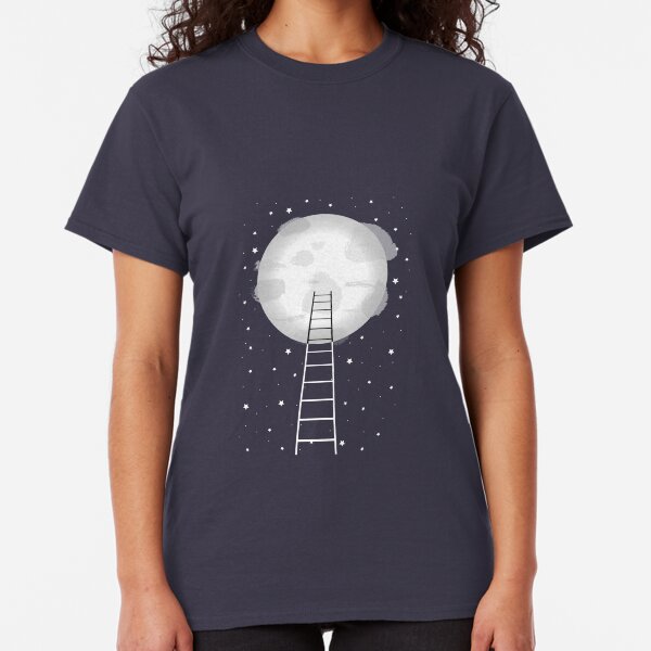HUIDA A LA LUNA Camiseta clásica