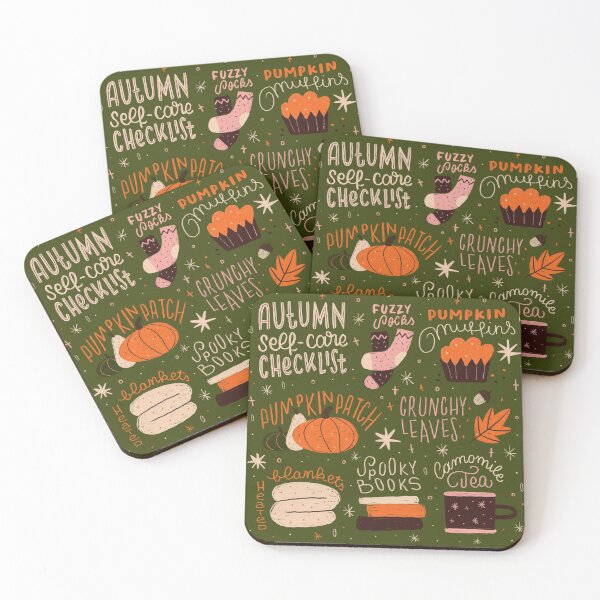 Item preview, Autumn Self-care Checklist designed and sold by esztersletters.