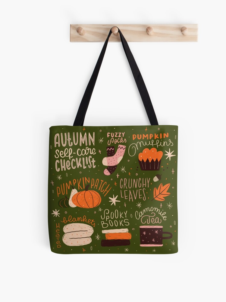 Just A Girl Who Loves Fall, Autumn Fall, Personalized Canvas Tote Bag -  PersonalFury