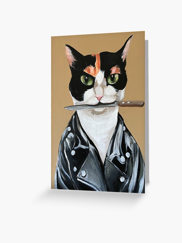 cat leather jacket