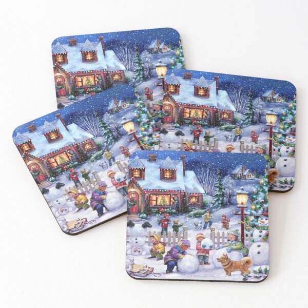 Item preview, Christmas Snow Day designed and sold by Halcyon-Studio.