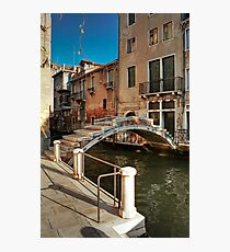 Ponte Chiodo (Nail Bridge) - Venice Photographic Print