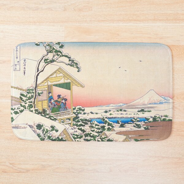 Artikelvorschau, Eine verschneite Landschaft mit dem Fujisan entworfen und verkauft von killies.