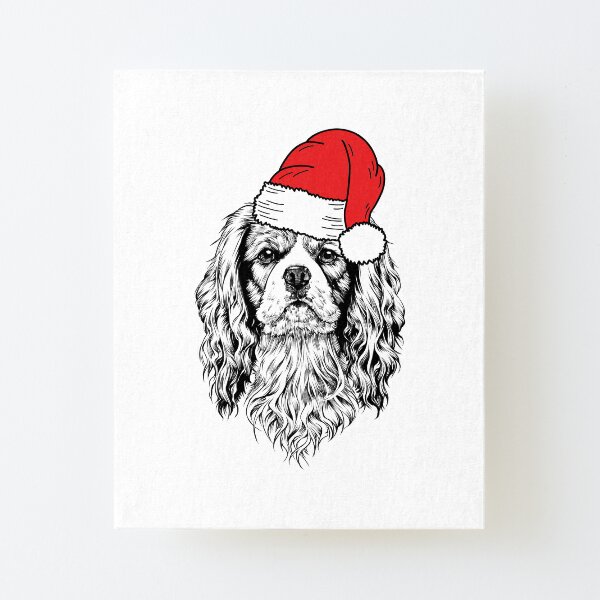 Bulldog Briard Calico Cat Boxer Borzoi Cavalier King Charles Spaniel Personalized Christmas Santa Sleeping with Dog Cat Purse Tote