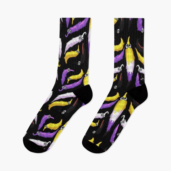 Item preview, enby pride worms! designed and sold by schleeeenaaa.