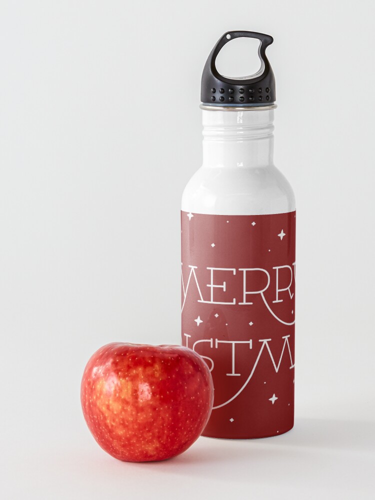 Alternate view of Merry Christmas Water Bottle