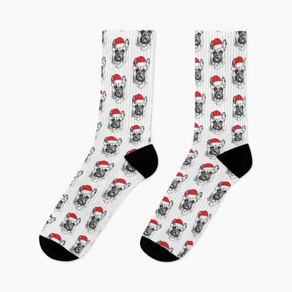 Item preview, Christmas French Bulldog Santa Frenchie Dog Holiday designed and sold by thepawster.