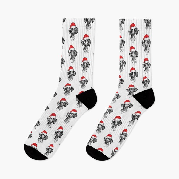 Item preview, Navidad alemán puntero de pelo corto Santa GSP Dog Holiday designed and sold by thepawster.