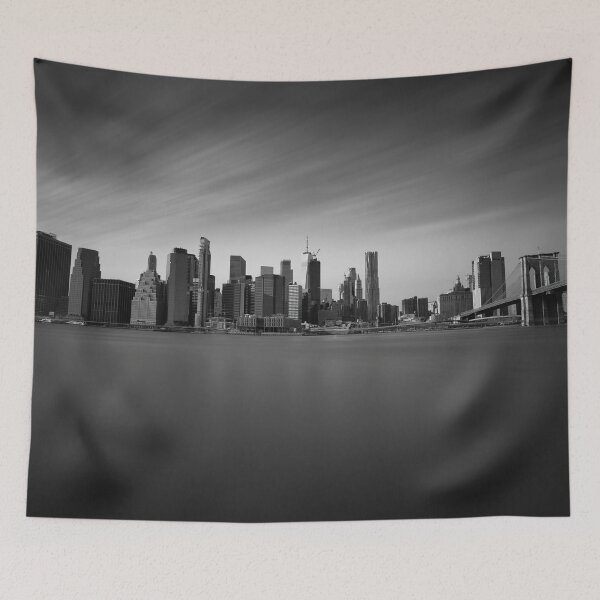 Item preview, Manhattan Skyline Monochrome designed and sold by Londonimages.