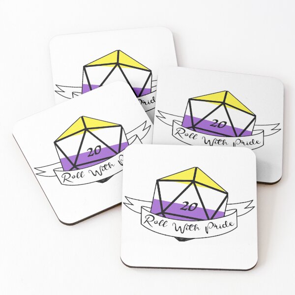 Item preview, D20 Pride - Non-Binary designed and sold by child-star.