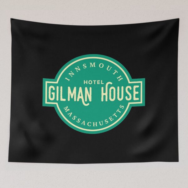 Item preview, Gilman House Hotel Innsmouth Massachusetts - Teal designed and sold by MOREDANKMEMES.