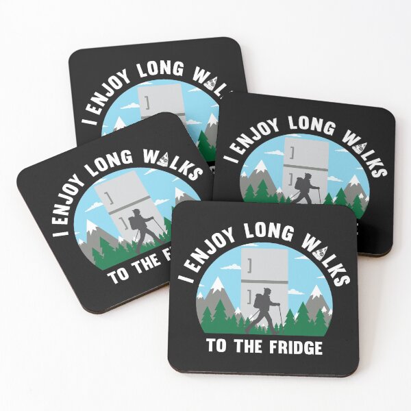 Item preview, I enjoy long walks to the fridge designed and sold by SxedioStudio.