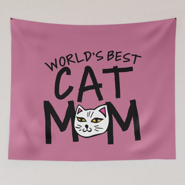 Artikelvorschau, Worlds best cat mom entworfen und verkauft von FrictionMaxxing.
