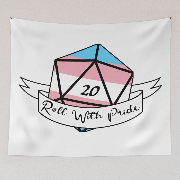 Item preview, D20 Pride - Transgender designed and sold by child-star.