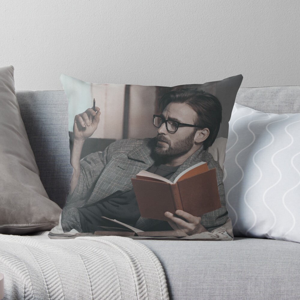 chris evans plush pillow