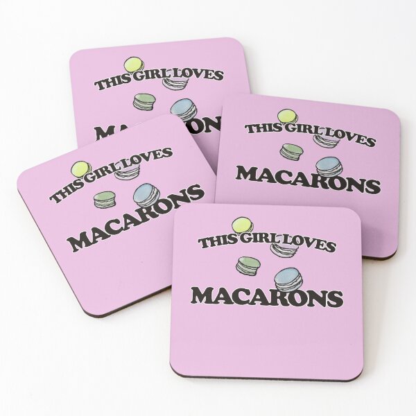 Item preview, This girl loves macarons designed and sold by FrictionMaxxing.