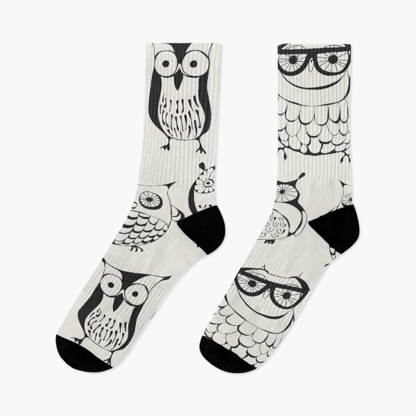 Item preview, Black and White Owls designed and sold by JJSupplies.