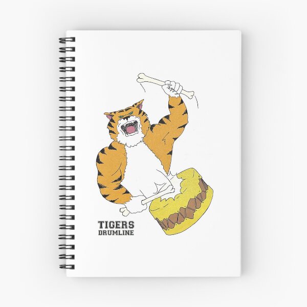 Item preview, Tigers Drumline - Artwork for marching percussionists designed and sold by mT2m.