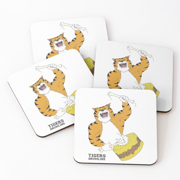 Item preview, Tigers Drumline - Artwork for marching percussionists designed and sold by mT2m.