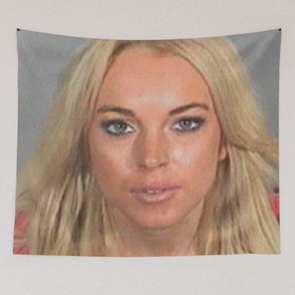 Item preview, Lindsay Lohan Mugshot 2007 designed and sold by yallalreadyknow.