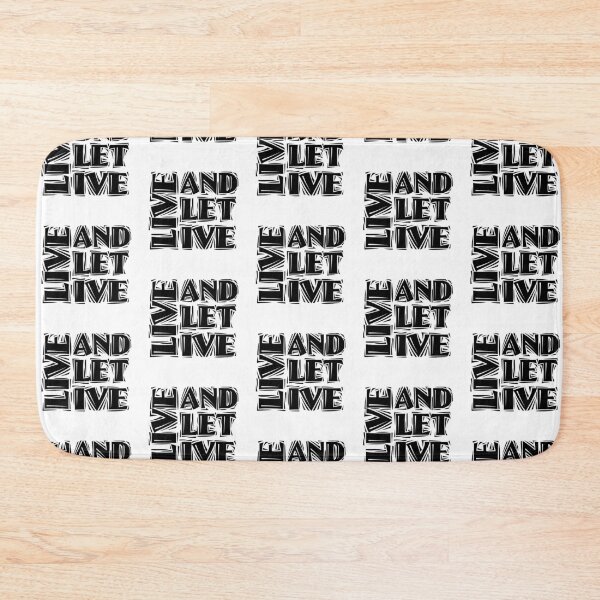 Item preview, Live And Let Live designed and sold by lovemyrecovery.