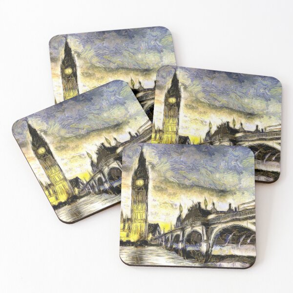 Item preview, Westminster Bridge Van Gogh designed and sold by Londonimages.