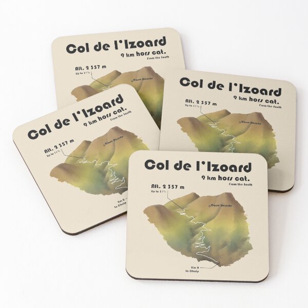 Item preview, Col de l’’Izoard designed and sold by C-Tiny-Factory.