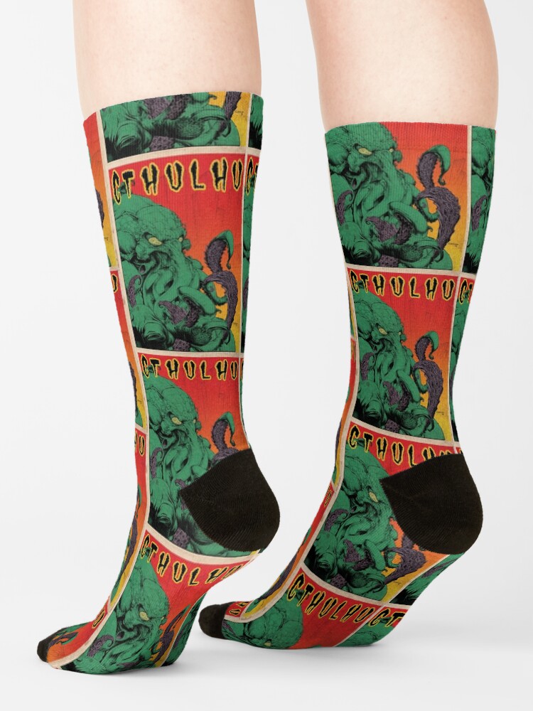 Alternate view of Cthulhu (Vintage) Socks