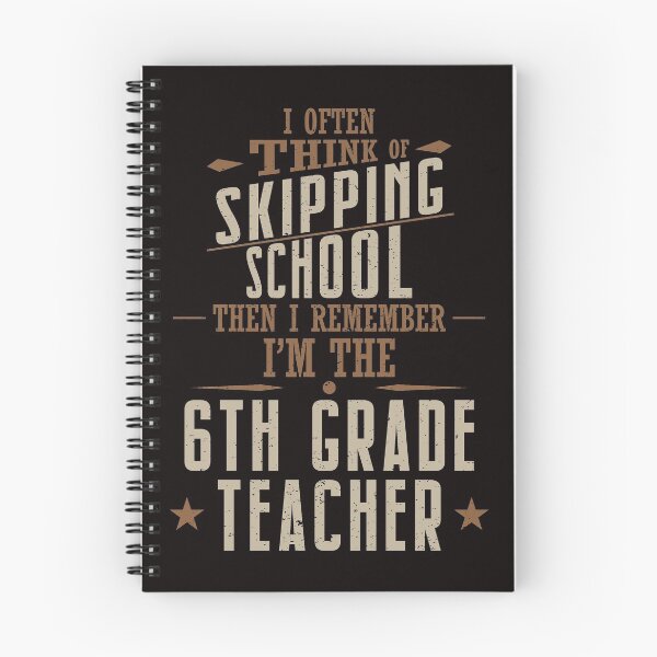 Item preview, 6th grade teacher funny saying school gift designed and sold by torlei565.