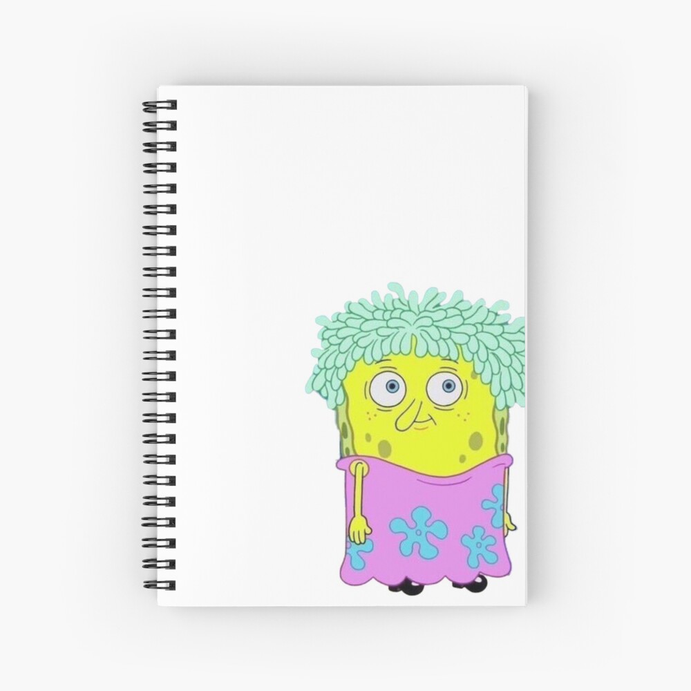 Spongebob Meme Spiral Notebook By Itskalymydudes Redbubble 0339