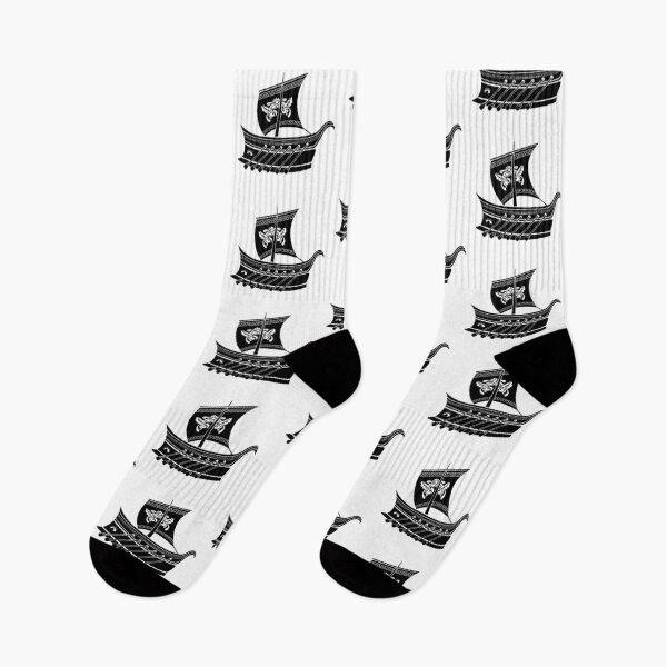 Item preview, Greek ship (black and white) designed and sold by timothybeighton.