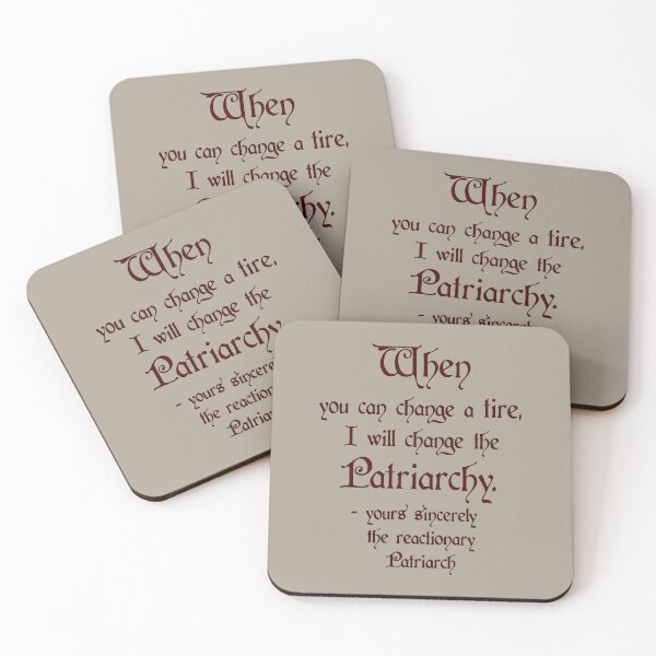 Item preview, Change a Tire, Change the Patriarchy - America / Canada - Vellum Style designed and sold by SolarCross.