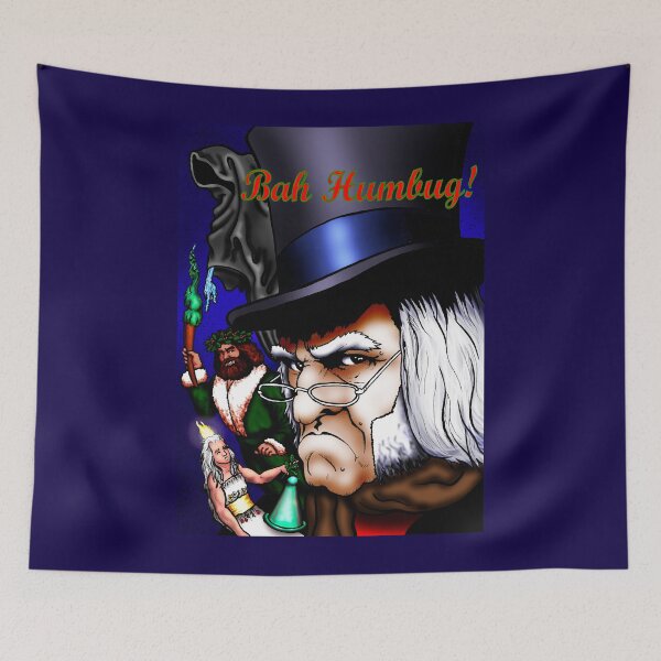 Item preview, My Ebenezer Scrooge poster art. designed and sold by Frankie Doodles!.