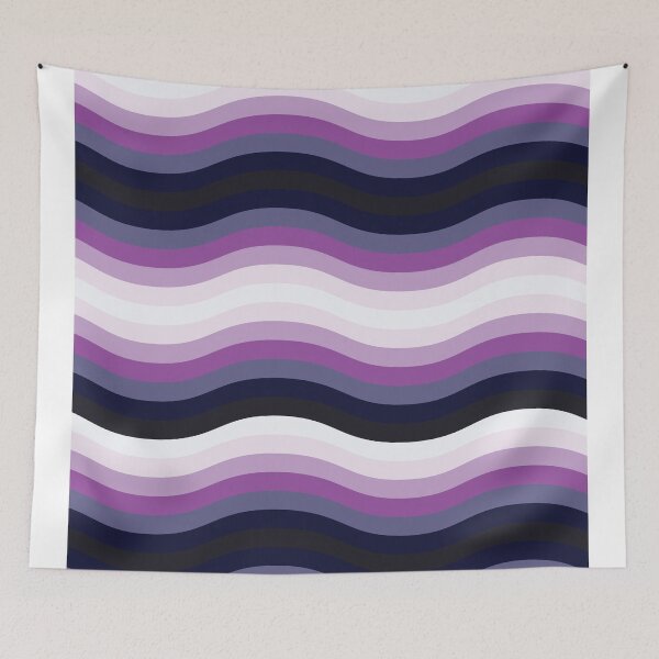 Item preview, Amethyst Palette Wavy Pattern designed and sold by SmirkingDesigns.