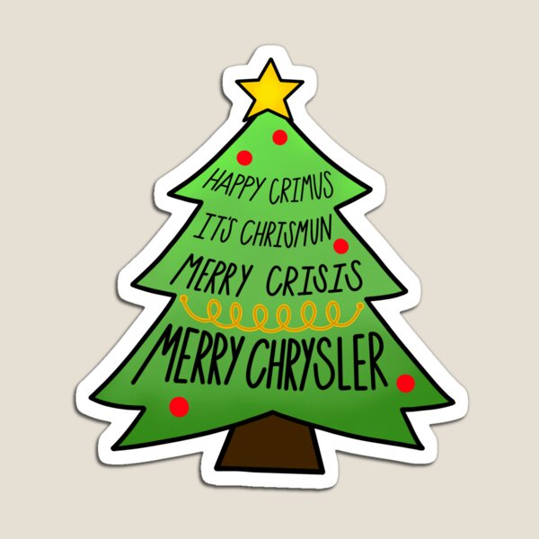 Merry chrysler Magnet