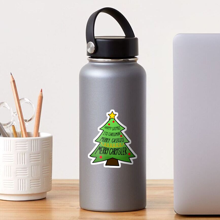 Merry chrysler Sticker